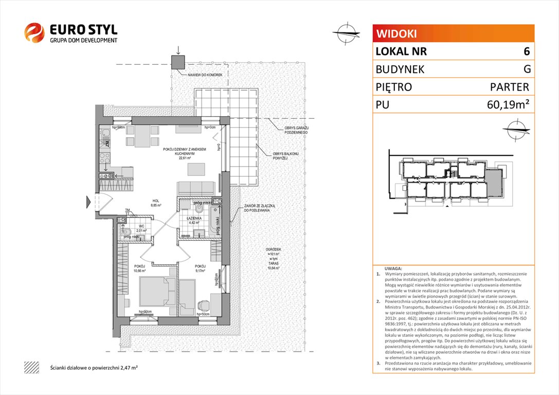 mieszkanie na sprzedaż 60m2 mieszkanie Rumia, Zagórze, Wyżynna