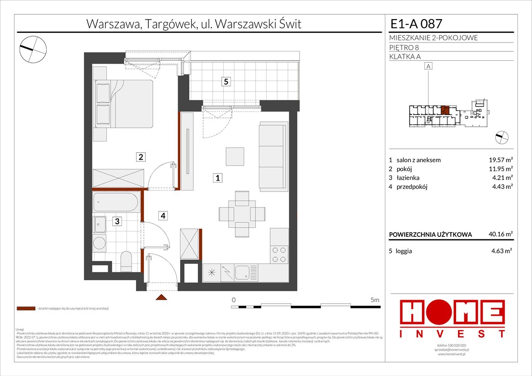 Nowe mieszkanie dwupokojowe Warszawski Świt Etap X Warszawa, Targówek, ul. Warszawski Świt  40m2 Foto 1