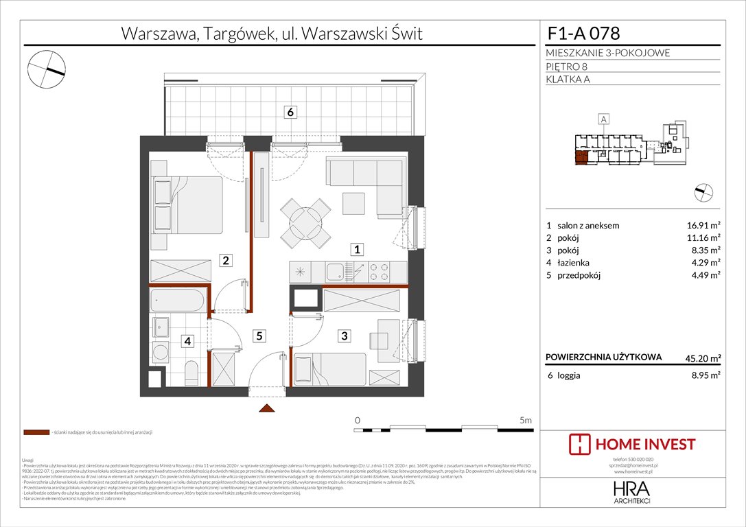 Nowe mieszkanie trzypokojowe Warszawski Świt Etap XIII Warszawa, ul. Warszawski Świt  45m2 Foto 1