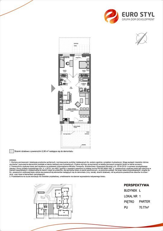 mieszkanie na sprzedaż 71m2 mieszkanie Gdańsk, Centrum, ul. Powstańców Warszawskich