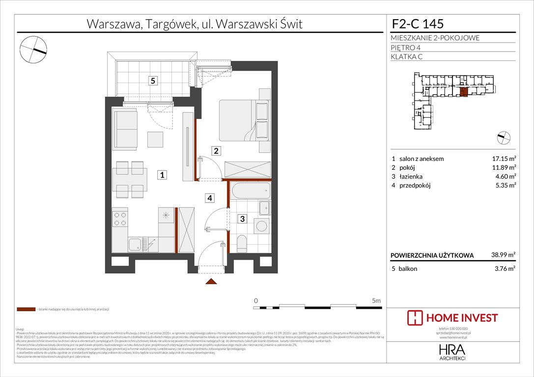 Nowe mieszkanie dwupokojowe Warszawski Świt Etap XIV Warszawa, ul. Warszawski Świt  39m2 Foto 1
