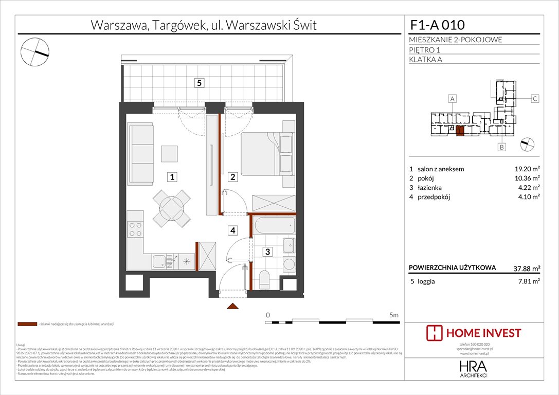 Nowe mieszkanie dwupokojowe Warszawski Świt Etap XIII Warszawa, ul. Warszawski Świt  38m2 Foto 1
