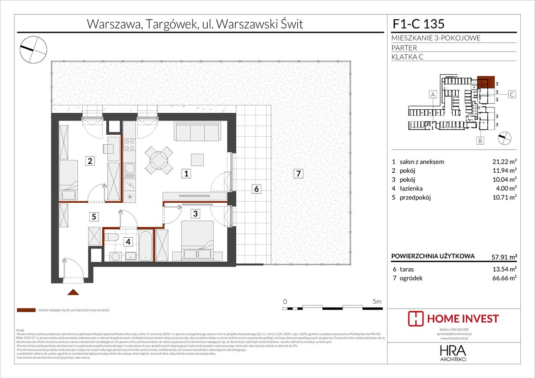 Nowe mieszkanie trzypokojowe Warszawski Świt Etap XIII Warszawa, ul. Warszawski Świt  58m2 Foto 1