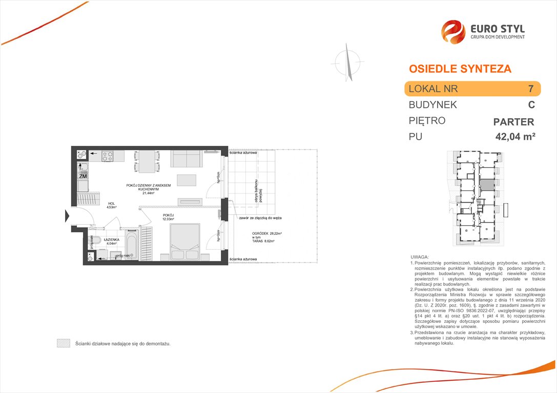 mieszkanie na sprzedaż 42m2 mieszkanie Gdańsk, Piecki - Migowo, Piekarnicza