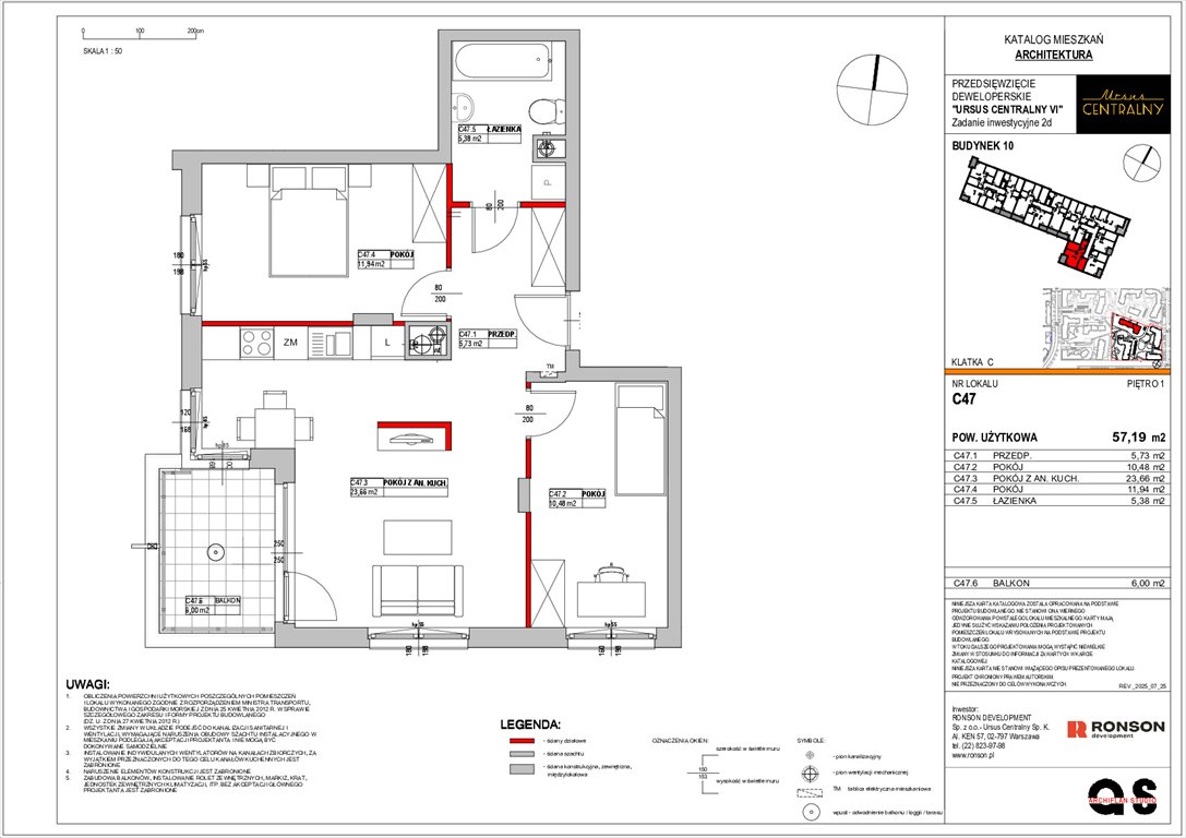 Nowe mieszkanie trzypokojowe URSUS CENTRALNY Warszawa, Ursus, ul. Gierdziejewskiego 23  57m2 Foto 1