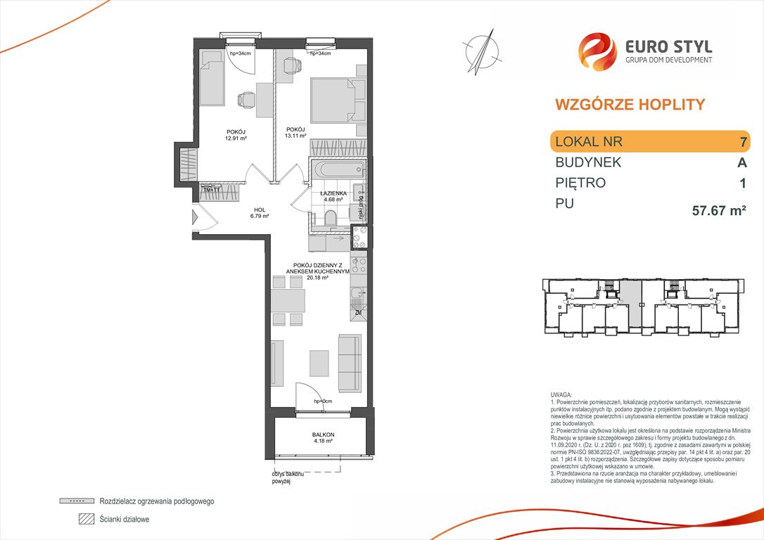 mieszkanie na sprzedaż 58m2 mieszkanie Gdańsk, Zabornia, Kartuska