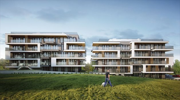 Nowe mieszkanie trzypokojowe Bonarka ul. Strumienna II Etap Kraków, Strumienna 51m2 Foto 2
