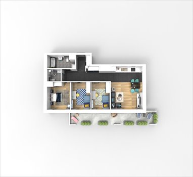 Mieszkanie czteropokojowe na sprzedaż Dzielnica Parkowa - N.G.DEVELOPMENT Rzeszów, Paderewskiego 70m2 Foto 4