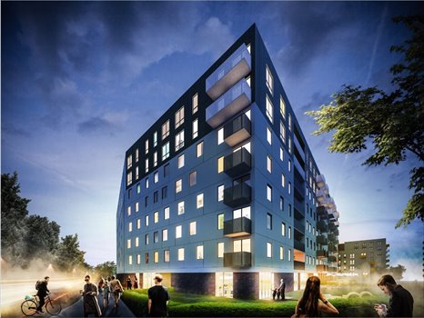 Nowe mieszkanie dwupokojowe Mieszkaj w Mieście etap Aktorów (H) Bronowice, Wizjonerów 39m2 Foto 4