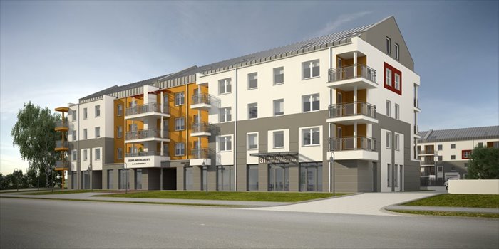 Nowe mieszkanie dwupokojowe Stróżyńskiego 11 Poznań, Piątkowo, Stróżyńskiego 11 44m2 Foto 2