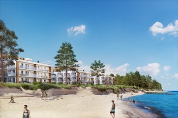 Nowe mieszkanie trzypokojowe Let's Sea Baltic Park Gąski, Nadbrzeżna 60m2 Foto 4