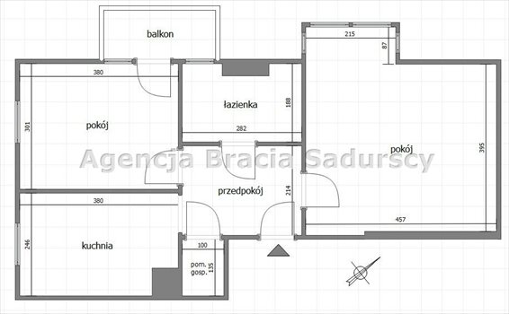 Mieszkanie dwupokojowe na sprzedaż Kraków, Podgórze Duchackie, Romana Żelazowskiego 53m2 Foto 3