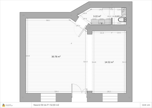 Lokal użytkowy na sprzedaż Łódź, Widzew, Nawrot 56 53m2 Foto 7
