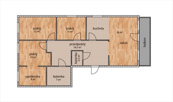 Mieszkanie na sprzedaż Gdańsk, OSOWA, BALCERSKIEGO WACŁAWA 94m2 Foto 10