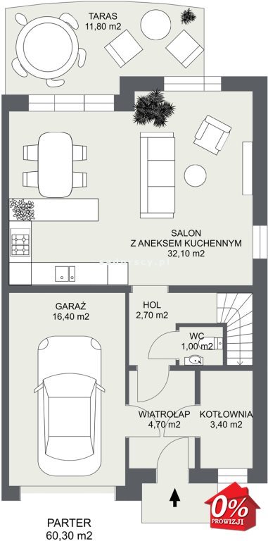 Dom na sprzedaż Kraków, Dębniki, Sidzina, Żyzna - okolice 112m2 Foto 9