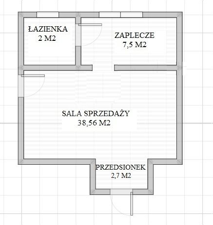 Lokal użytkowy na sprzedaż Olsztyn 51m2 Foto 2