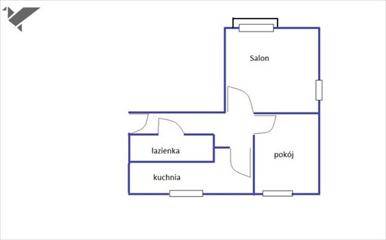 Mieszkanie dwupokojowe na sprzedaż Sochaczew 51m2 Foto 2