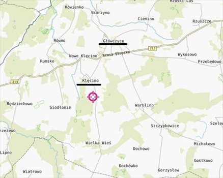Działka rolna na sprzedaż Główczyce, Klęcino 62 600m2 Foto 7