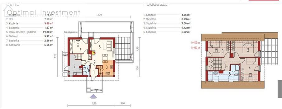 Dom na sprzedaż Oksa, Modrzewiowa 100m2 Foto 3