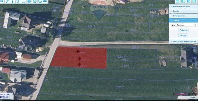 Działka budowlana na sprzedaż Ludźmierz 1 000m2 Foto 1