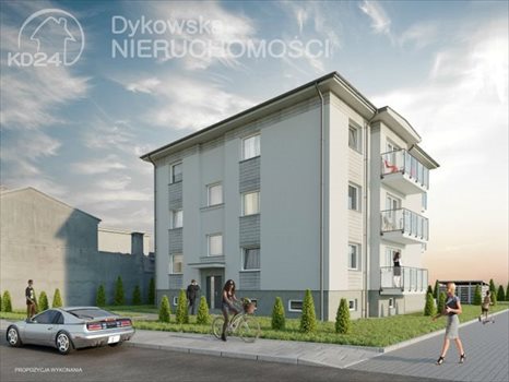 Mieszkanie dwupokojowe na sprzedaż Lębork, Stryjewskiego 47m2 Foto 4