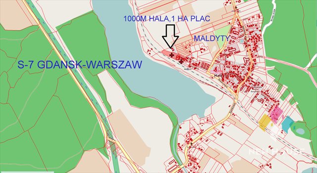 Lokal użytkowy na wynajem Małdyty 1 000m2 Foto 3
