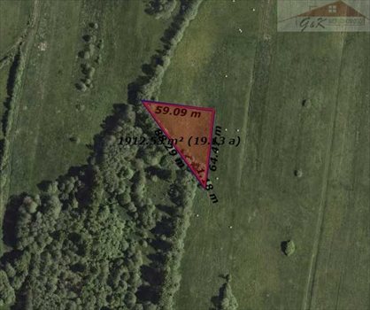 Działka rekreacyjna na sprzedaż Wola Niżna 2 000m2 Foto 1