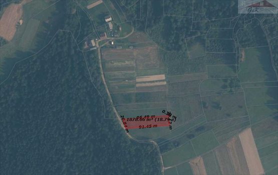 Działka rekreacyjna na sprzedaż Wara 1 876m2 Foto 6