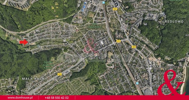 Działka budowlana na sprzedaż Gdynia, Mały Kack, Łęczycka 1 287m2 Foto 7
