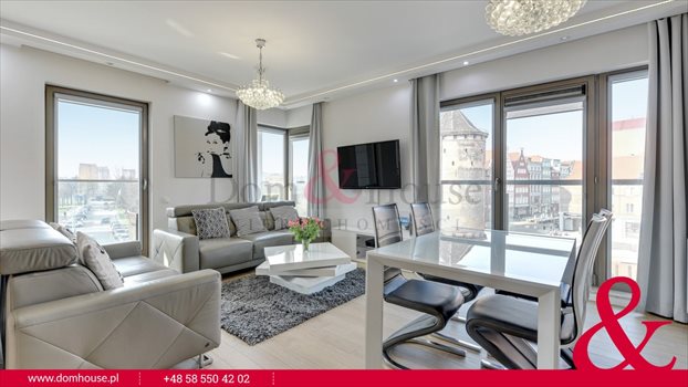 Mieszkanie trzypokojowe na wynajem Gdańsk, Śródmieście, Szafarnia 82m2 Foto 1