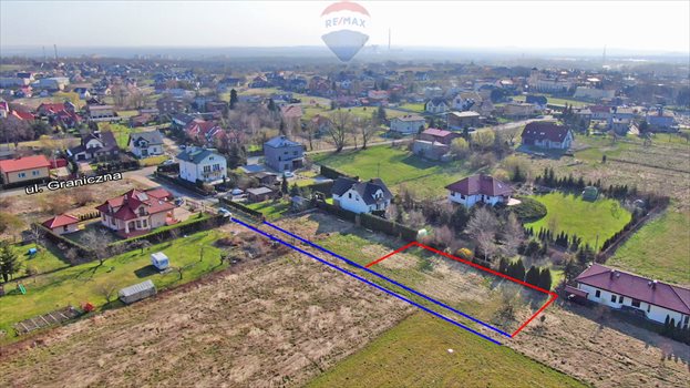 Działka budowlana na sprzedaż Mysłowice, Morgi, Graniczna 743m2 Foto 1