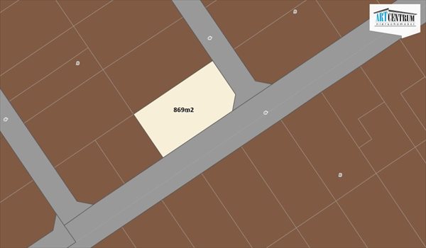 Działka budowlana na sprzedaż Brzoza 876m2 Foto 1