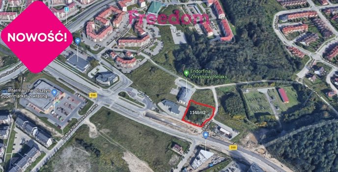 Działka komercyjna pod dzierżawę Olsztyn, Jaroty, Jarocka 1 148m2 Foto 1