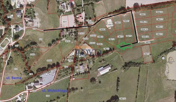 Działka budowlana na sprzedaż Stary Wielisław, Wybickiego 1 412m2 Foto 9