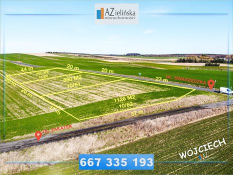 Działka budowlana na sprzedaż Kobylnica, Swarzędzka 1 126m2 Foto 2