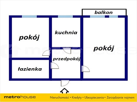 Mieszkanie dwupokojowe na sprzedaż Elbląg, Elbląg, Malborska 39m2 Foto 7