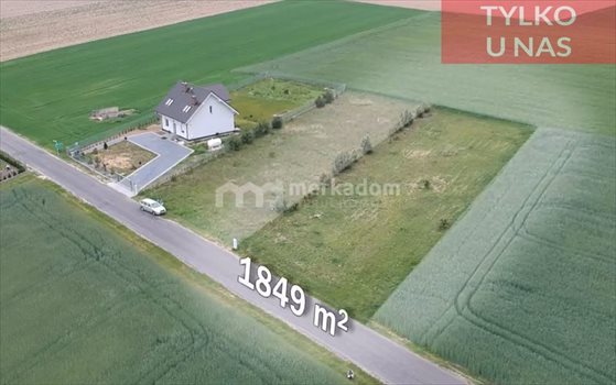 Działka budowlana na sprzedaż Radzewo 1 849m2 Foto 2