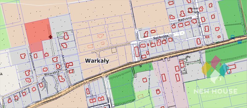 Działka budowlana na sprzedaż Warkały 6 829m2 Foto 5