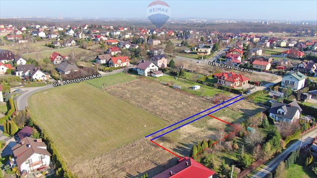 Działka budowlana na sprzedaż Mysłowice, Morgi, Graniczna 743m2 Foto 3