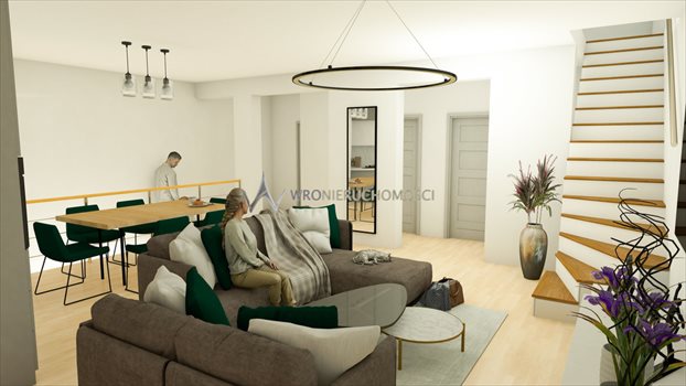 Mieszkanie czteropokojowe na sprzedaż Oława, Cedrowa 102m2 Foto 1