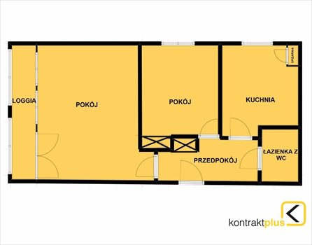 Mieszkanie dwupokojowe na sprzedaż Ruda Śląska, Nowy Bytom, Szafranka 54m2 Foto 2