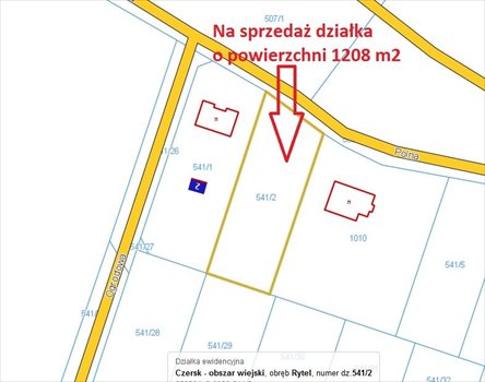 Działka budowlana na sprzedaż Rytel, Rytel Polna 1 208m2 Foto 5
