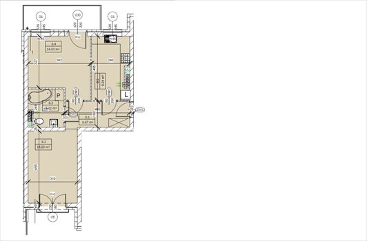 Mieszkanie dwupokojowe na sprzedaż Grudziądz 49m2 Foto 2