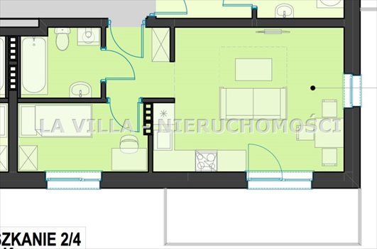 Mieszkanie dwupokojowe na sprzedaż Święciechowa 34m2 Foto 2