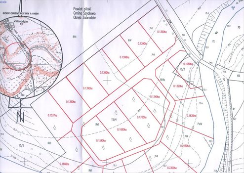 Działka budowlana na sprzedaż Zabrodzie 40 000m2 Foto 1