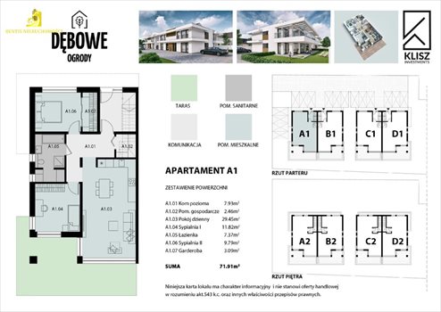 Mieszkanie czteropokojowe na sprzedaż Opole, Chmielowice 72m2 Foto 4