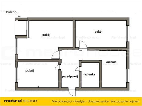 Mieszkanie trzypokojowe na sprzedaż Elbląg, Elbląg, Dąbka 54m2 Foto 7