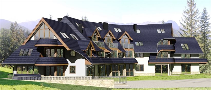 Mieszkanie dwupokojowe na sprzedaż Zakopane, Bogdańskiego 45m2 Foto 3
