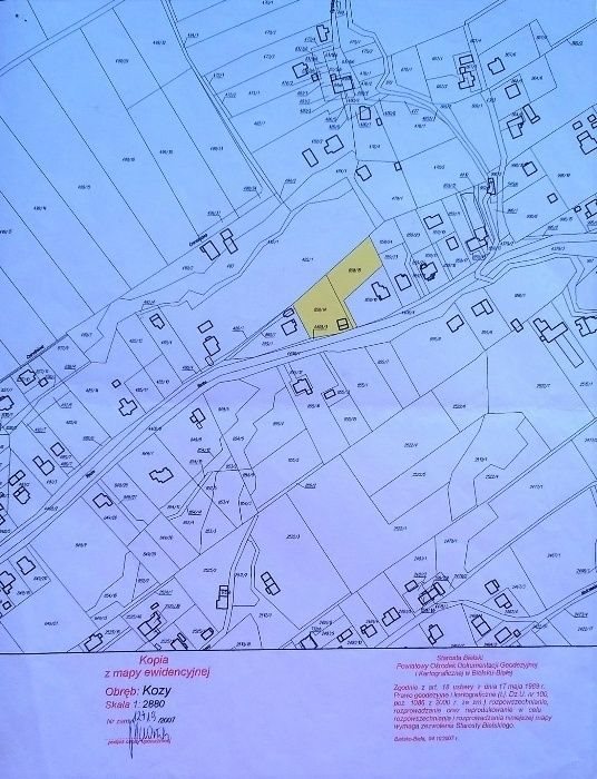 Działka budowlana na sprzedaż Kozy, Kęcka 3 552m2 Foto 7