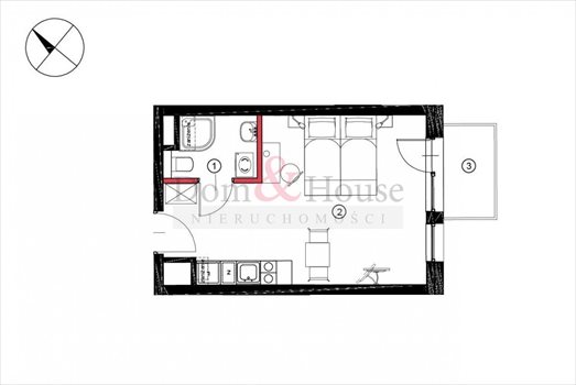 Kawalerka na sprzedaż Gdańsk, Śródmieście, Toruńska 27m2 Foto 2